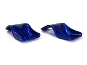 Ford F-250 Radiator Support Brackets - Sinister Diesel - Sinister Diesel - Sinister Blue - `03-`07
